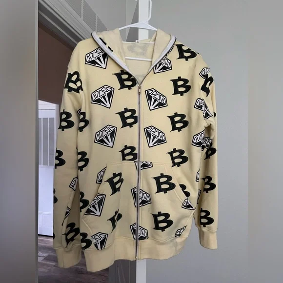 Billionaire Boys Club Diamonds and Dollars Hoodie Size Large - Picture 2 of 8